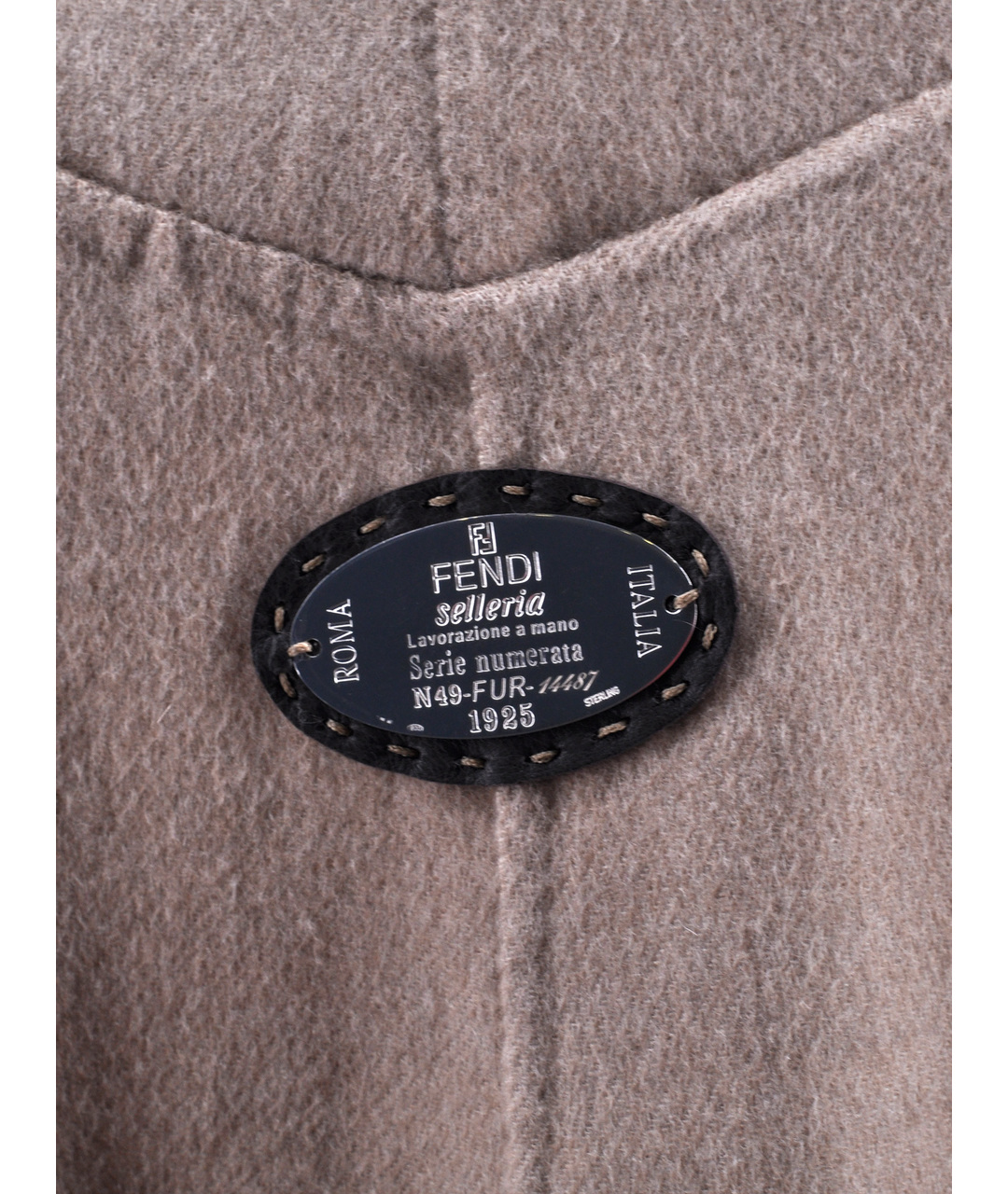 FENDI Бежевое кашемировое пальто, фото 4