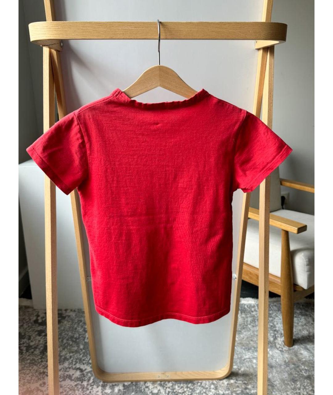 GIVENCHY Красный хлопковый детская футболка / топ, фото 2