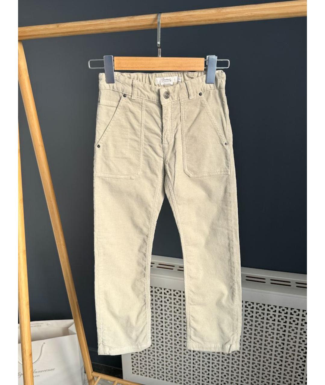BONPOINT Бежевые брюки и шорты, фото 5