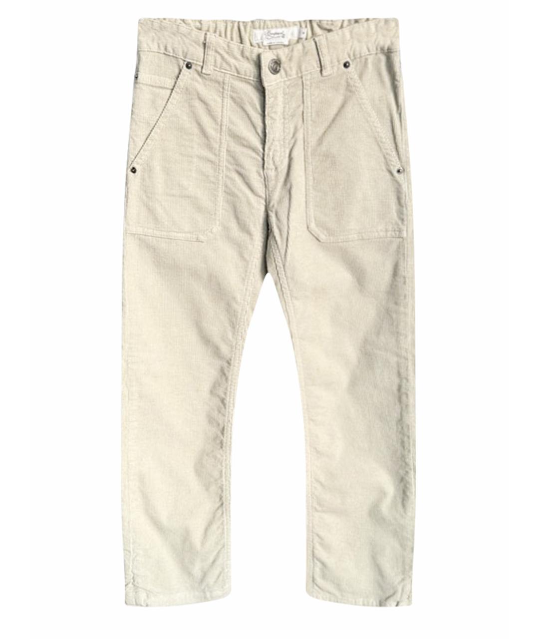 BONPOINT Бежевые брюки и шорты, фото 1