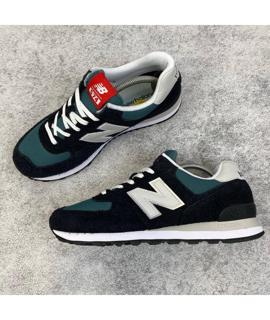 NEW BALANCE Черные низкие кроссовки / кеды, фото 2