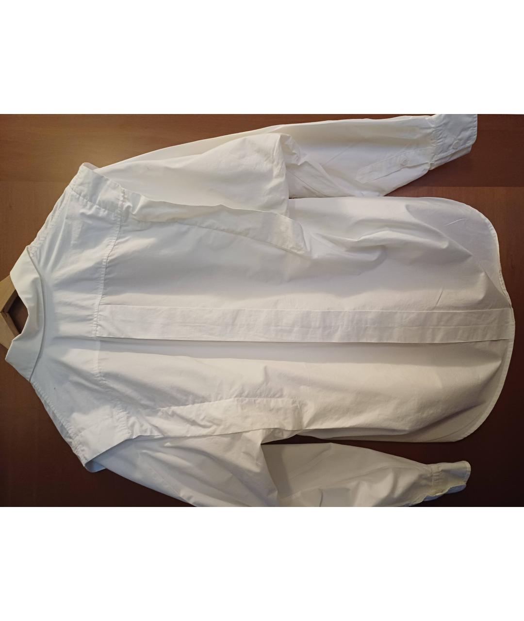ISABEL MARANT Белая хлопко-эластановая рубашка, фото 2