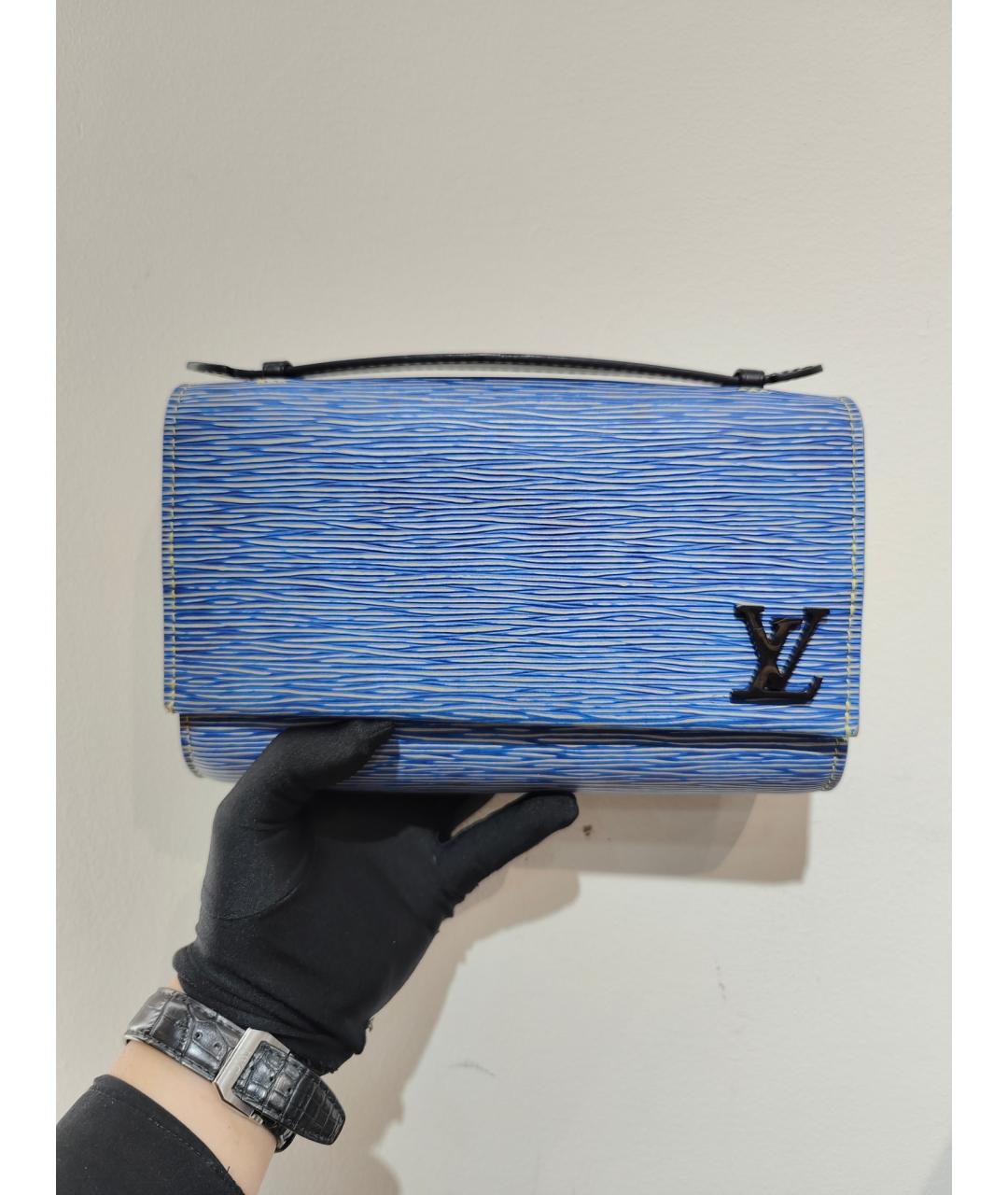 LOUIS VUITTON PRE-OWNED Голубая сумка через плечо, фото 2