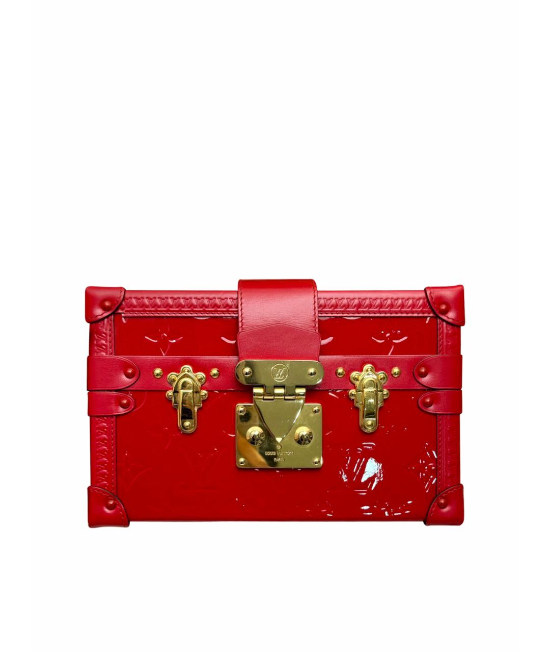 LOUIS VUITTON PRE-OWNED Красная сумка через плечо из лакированной кожи, фото 1