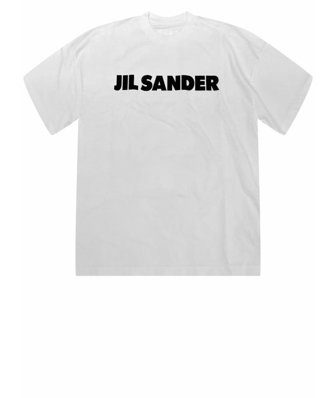 JIL SANDER Бежевая хлопковая футболка, фото 1