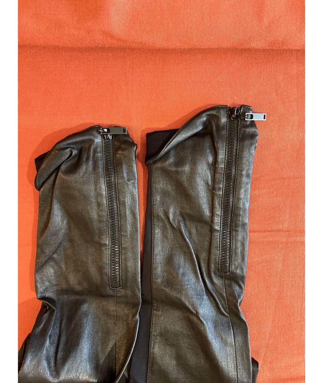 LOUIS VUITTON PRE-OWNED Черные хлопковые брюки узкие, фото 5