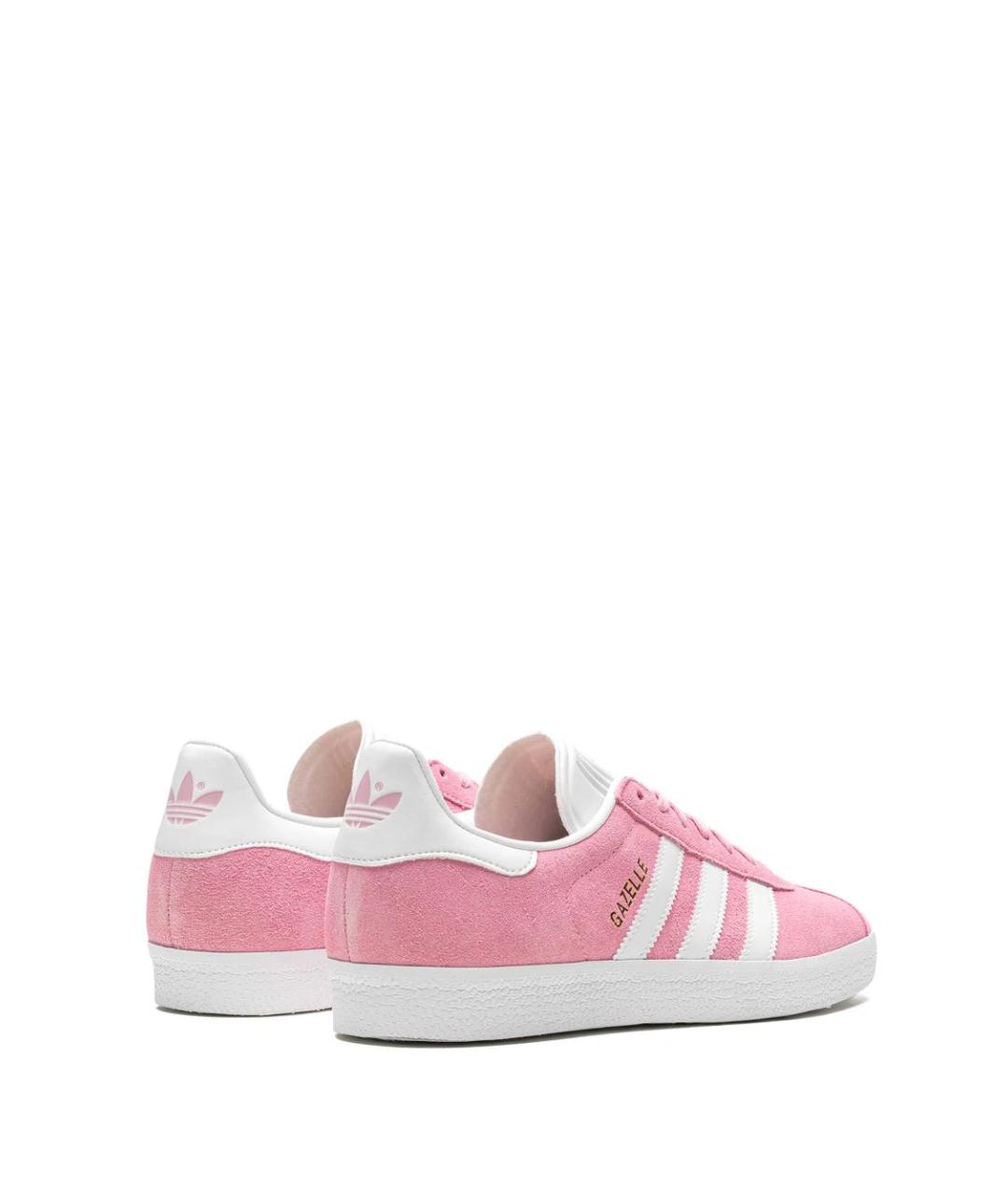 ADIDAS Розовые бархатные кроссовки, фото 3