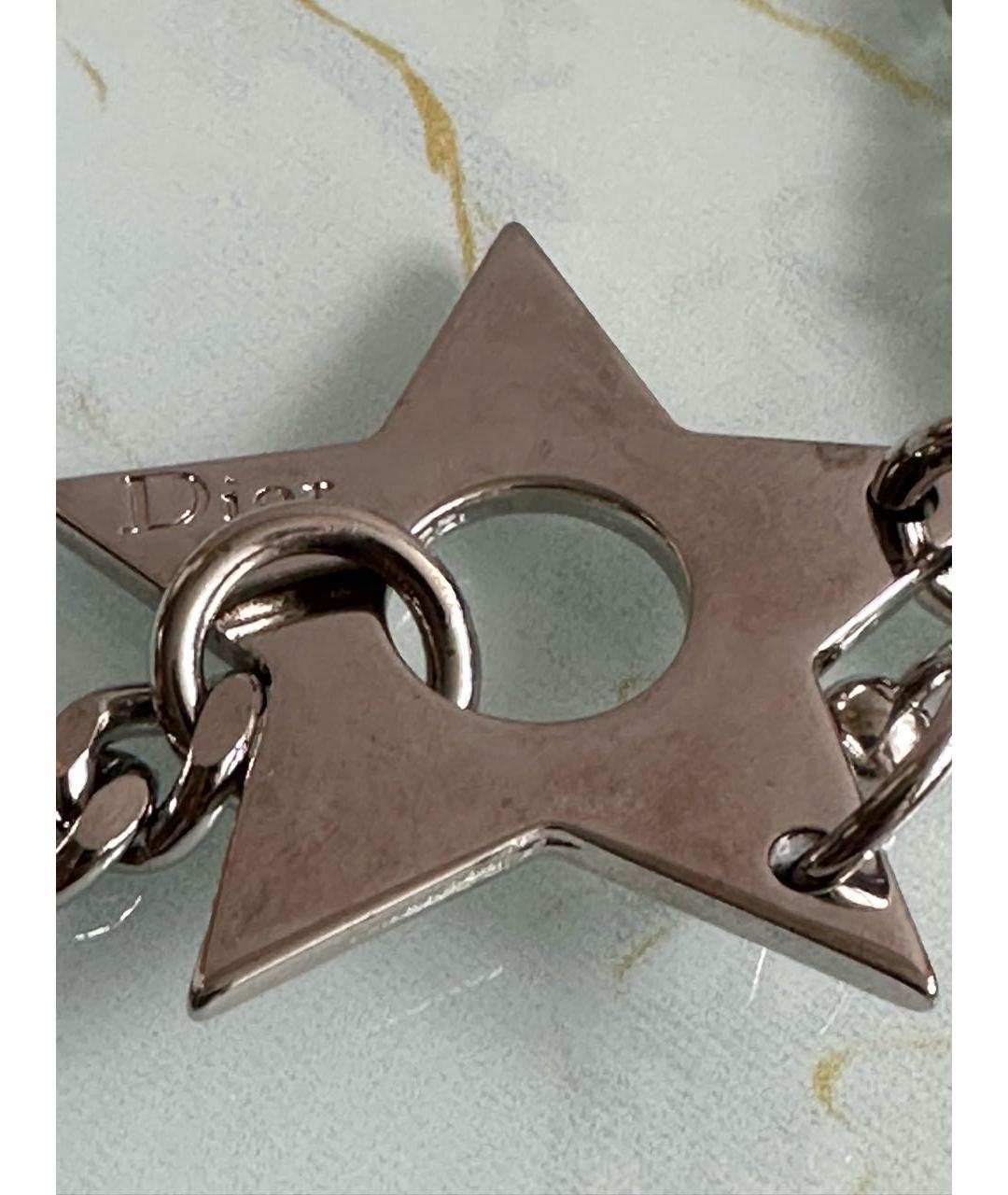 CHRISTIAN DIOR PRE-OWNED Серебряная металлическая цепочка, фото 7