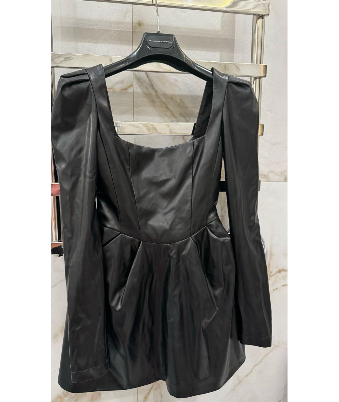 YANA DRESS Черное коктейльное платье, фото 4