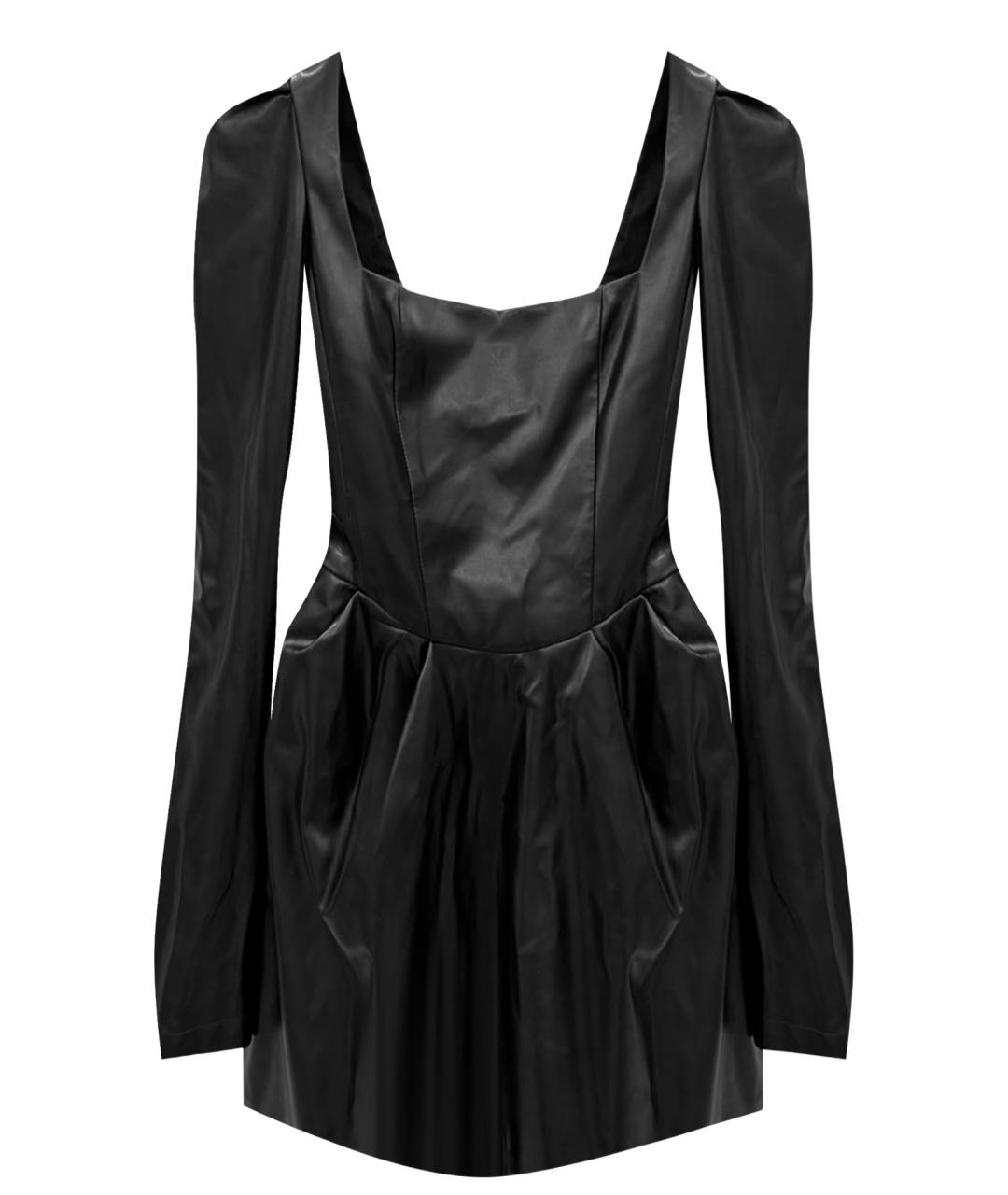 YANA DRESS Черное коктейльное платье, фото 1