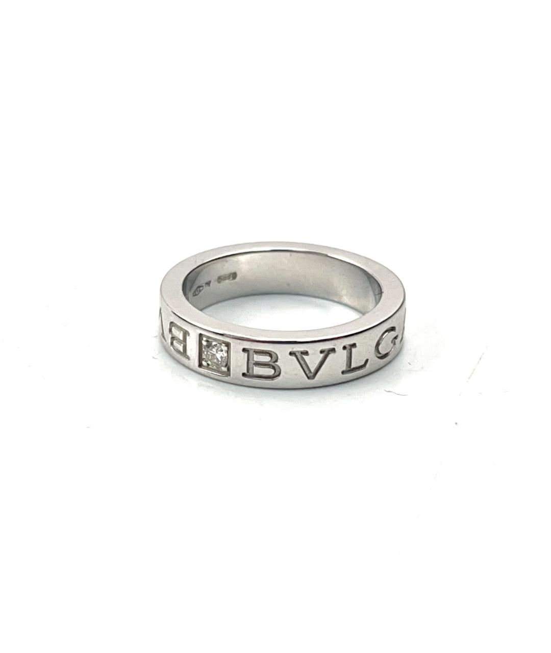 BVLGARI Белое кольцо из белого золота, фото 6