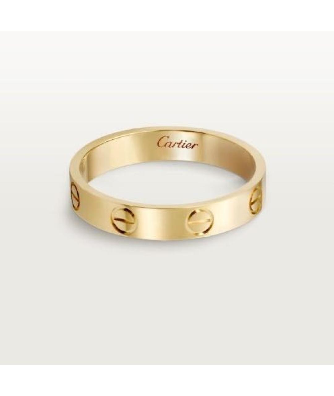CARTIER Желтое кольцо из желтого золота, фото 9