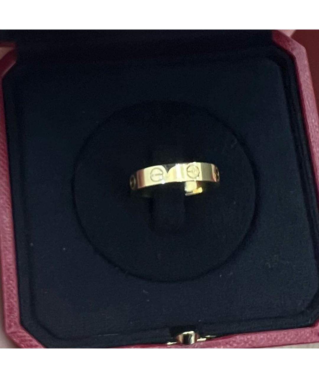 CARTIER Желтое кольцо из желтого золота, фото 3