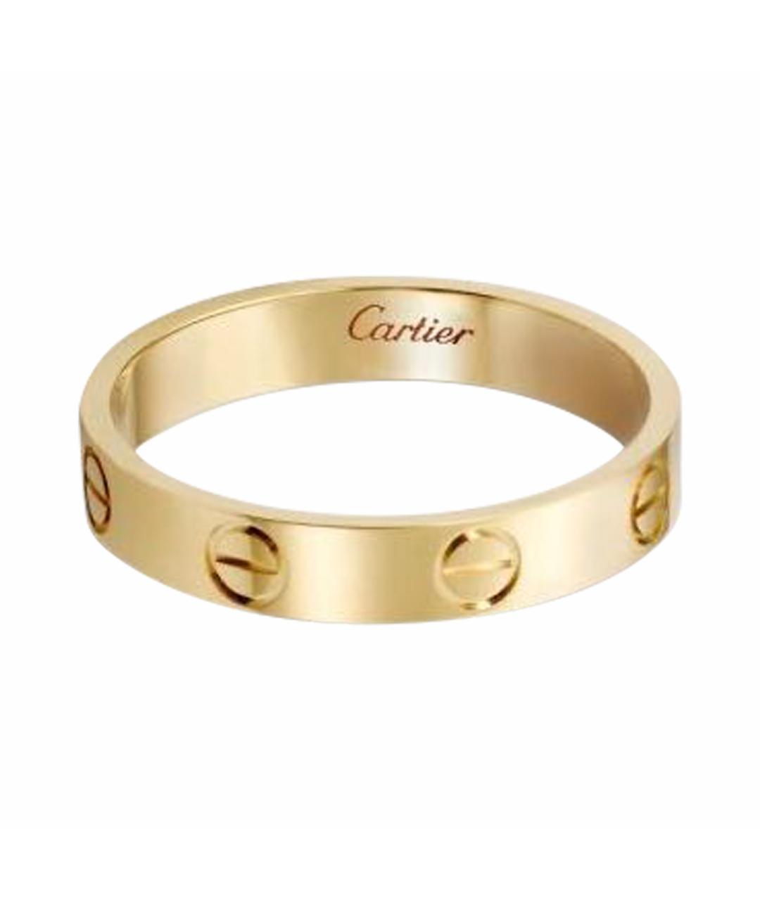 CARTIER Желтое кольцо из желтого золота, фото 1