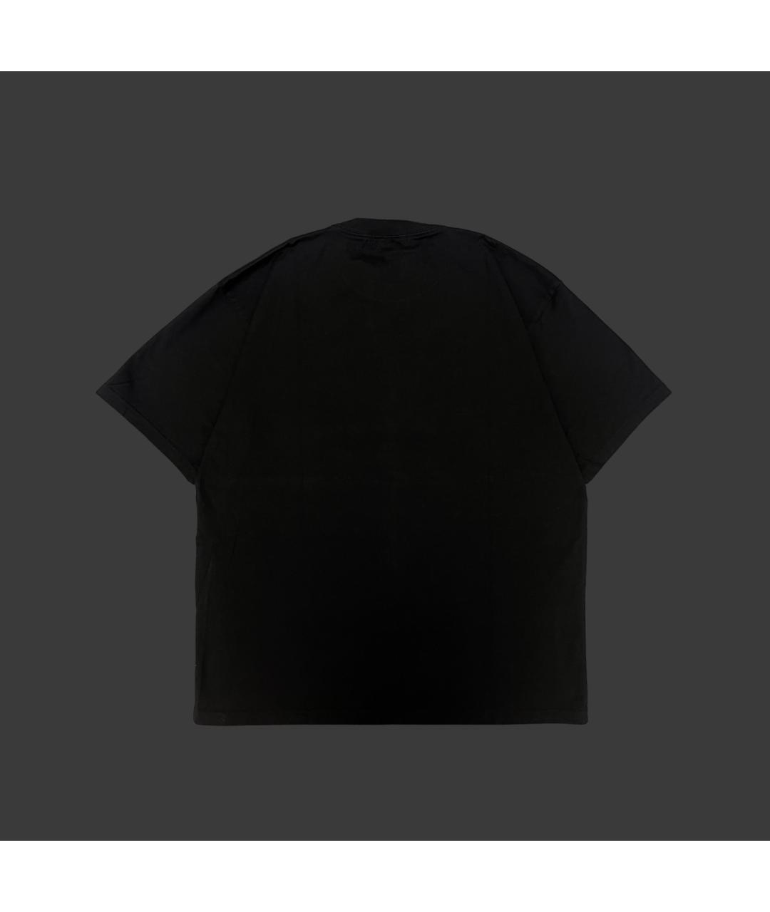 UNDERCOVER Черная хлопковая футболка, фото 2