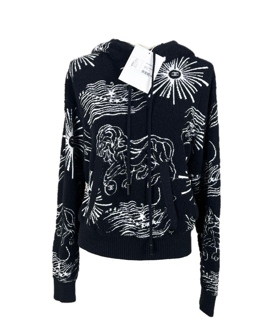 CHANEL PRE-OWNED Черный хлопковый джемпер / свитер, фото 9