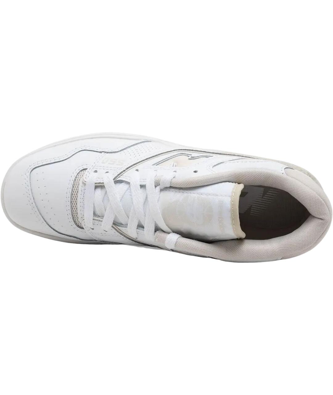 NEW BALANCE Бежевые кроссовки из искусственной кожи, фото 3