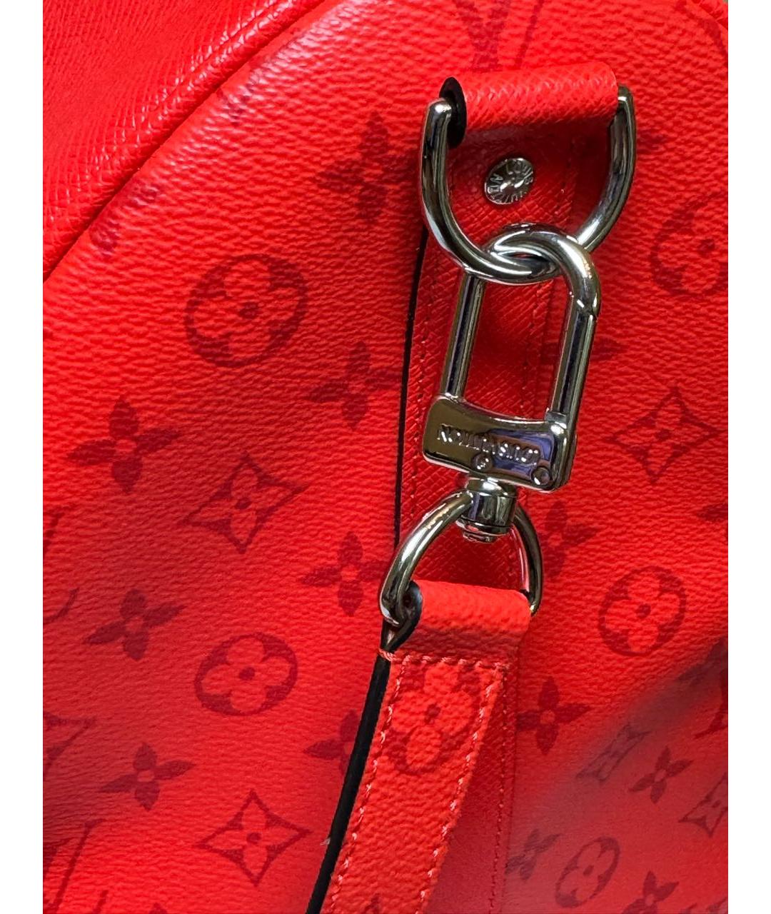 LOUIS VUITTON Кожаная дорожная/спортивная сумка, фото 6