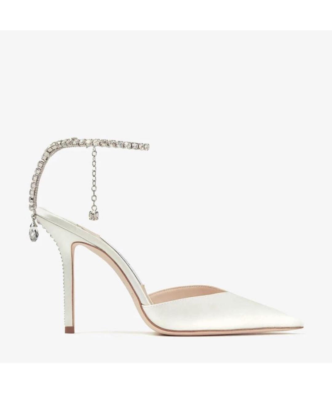 JIMMY CHOO Белые туфли, фото 5