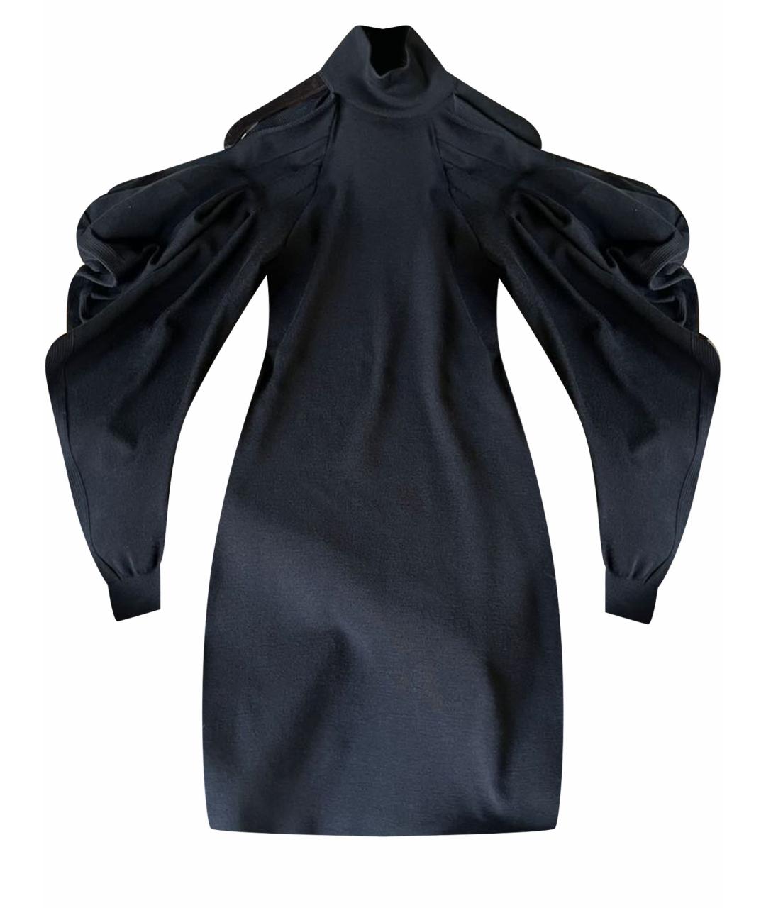 LOUIS VUITTON PRE-OWNED Черное повседневное платье, фото 1