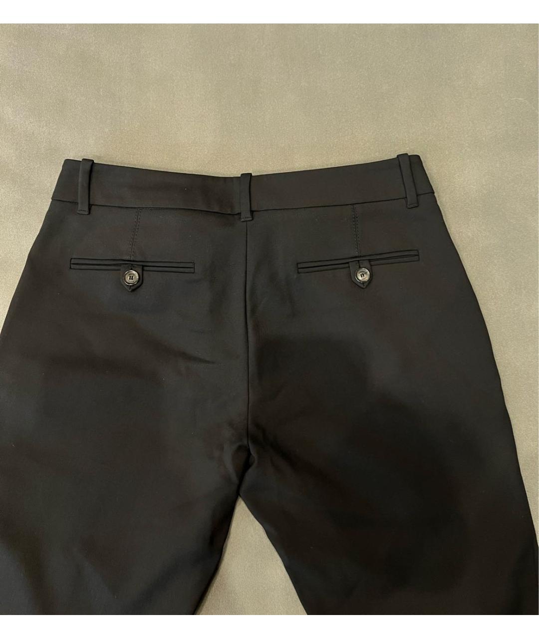 GUCCI Черные брюки узкие, фото 3