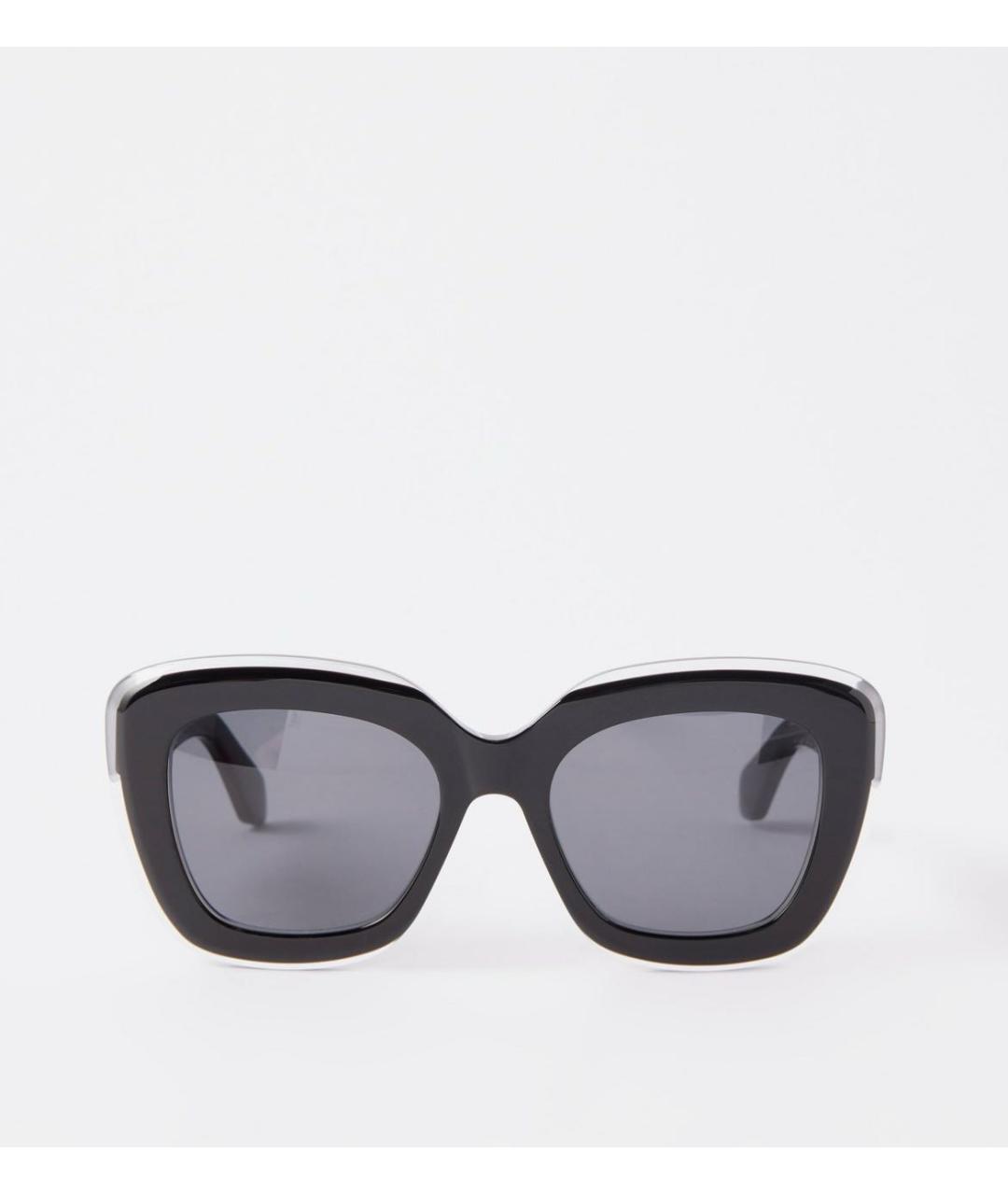 ALAIA Черные пластиковые солнцезащитные очки, фото 5