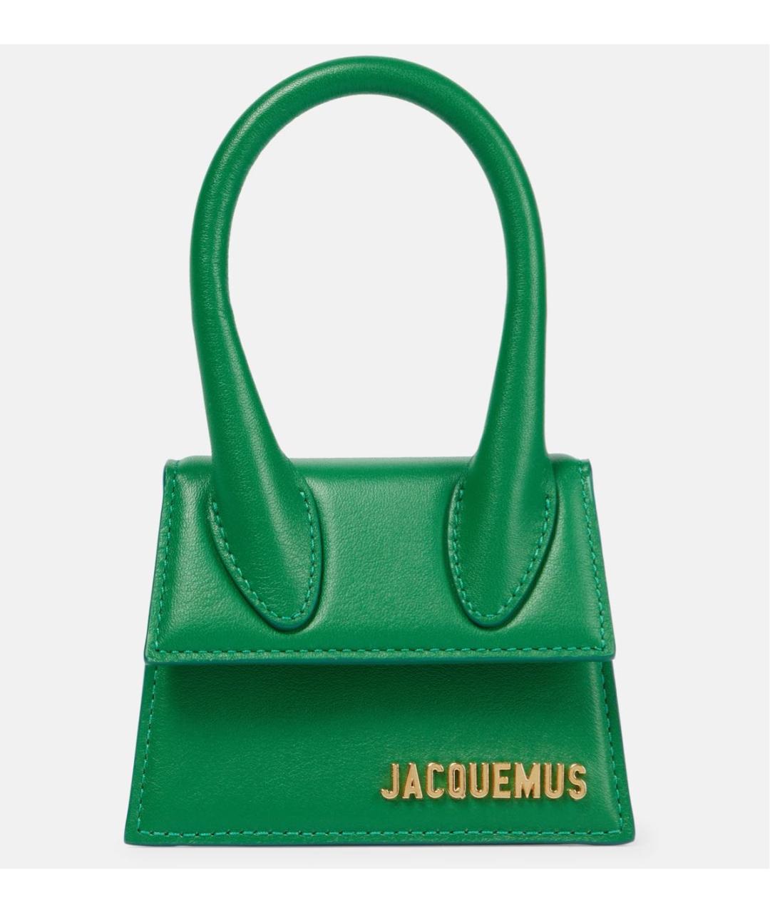 JACQUEMUS Зеленая сумка через плечо, фото 7