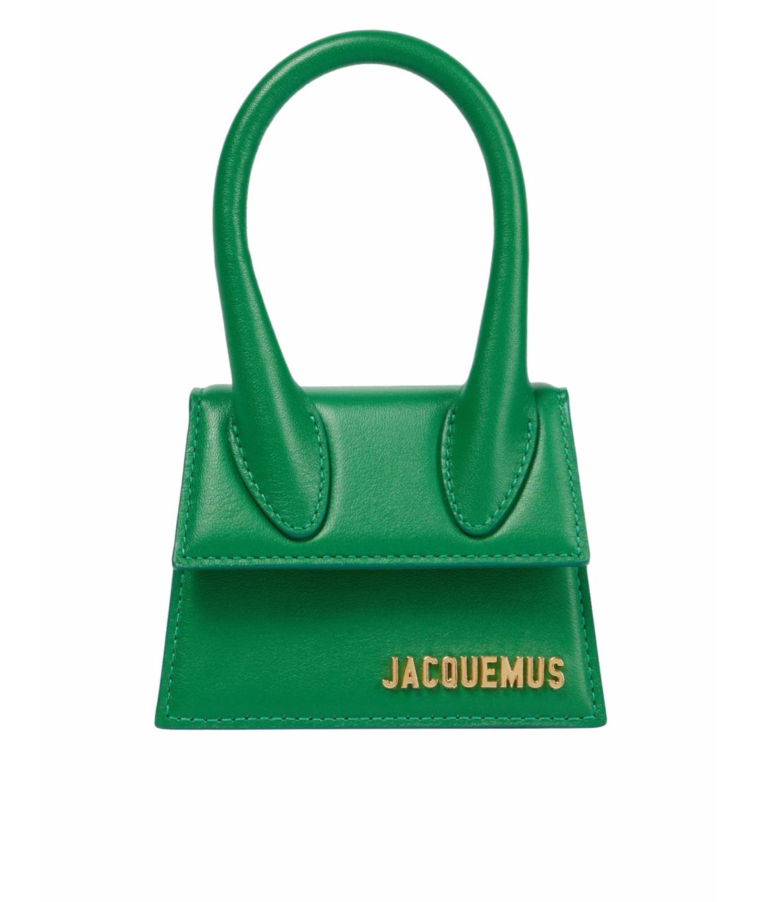 JACQUEMUS Зеленая сумка через плечо, фото 1