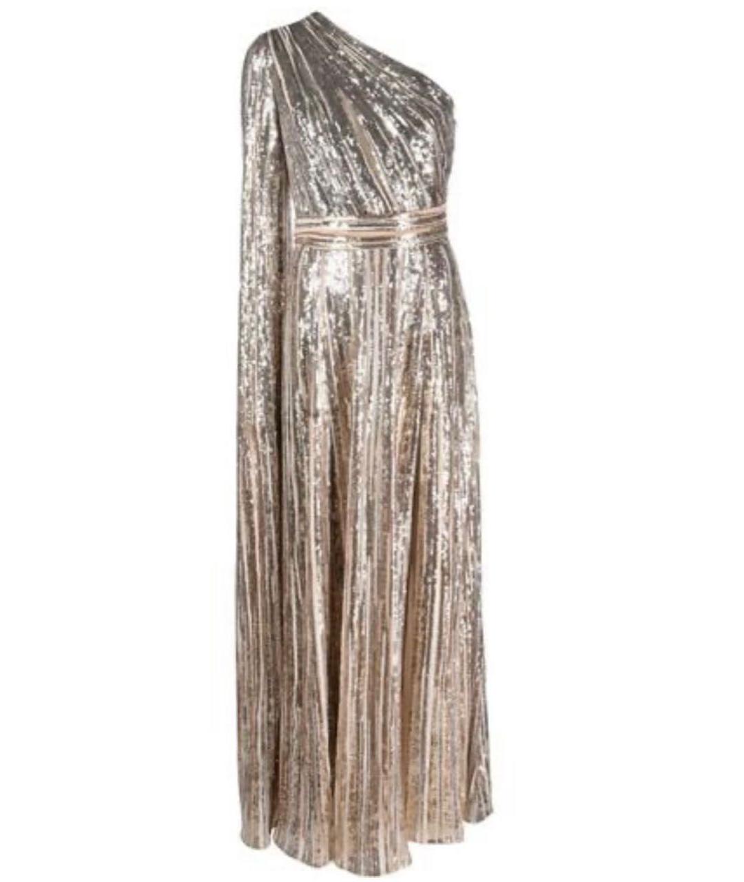 ELIE SAAB Серебряное вечернее платье, фото 1