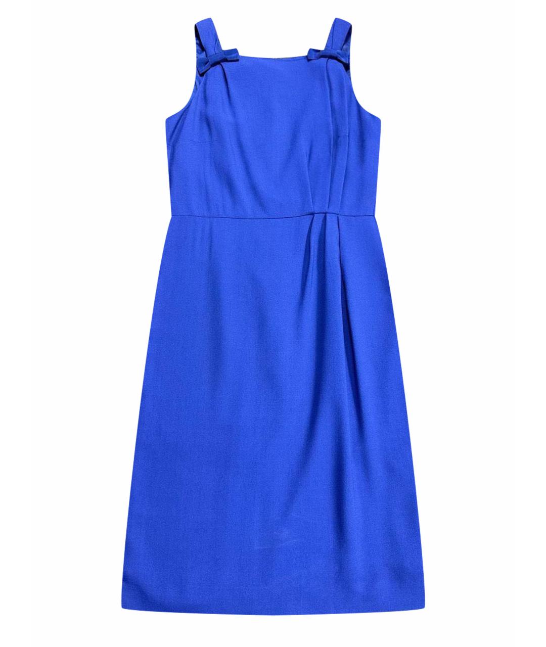 WEEKEND MAX MARA Синее повседневное платье, фото 1