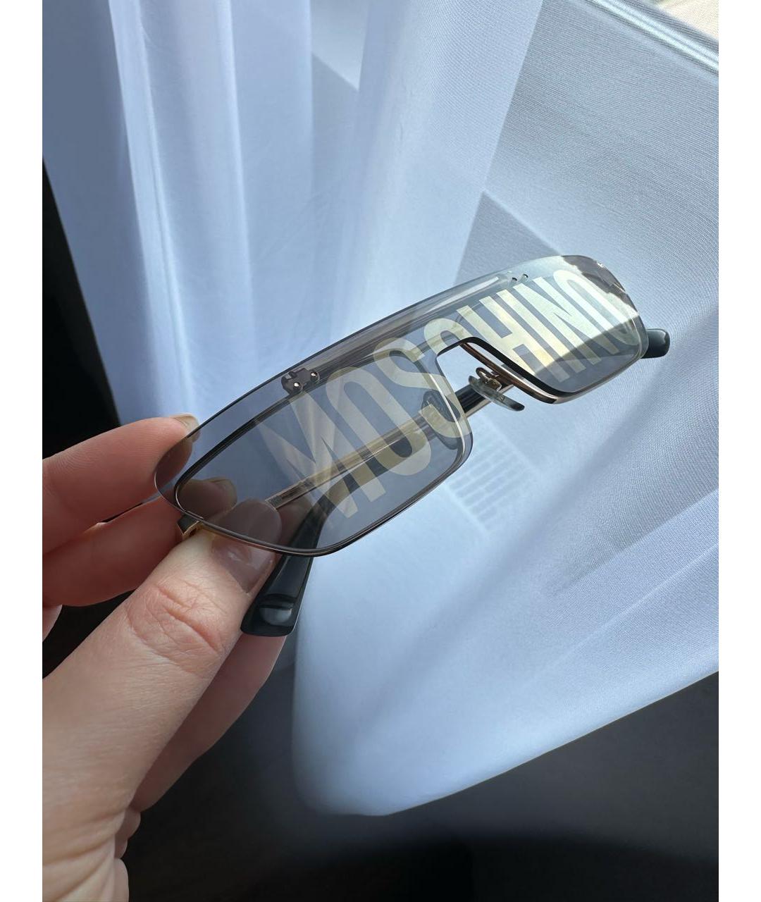 MOSCHINO Серые солнцезащитные очки, фото 7