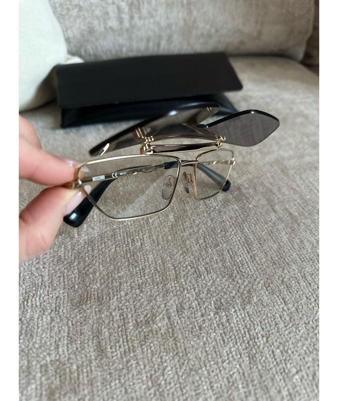 MOSCHINO Серые солнцезащитные очки, фото 6