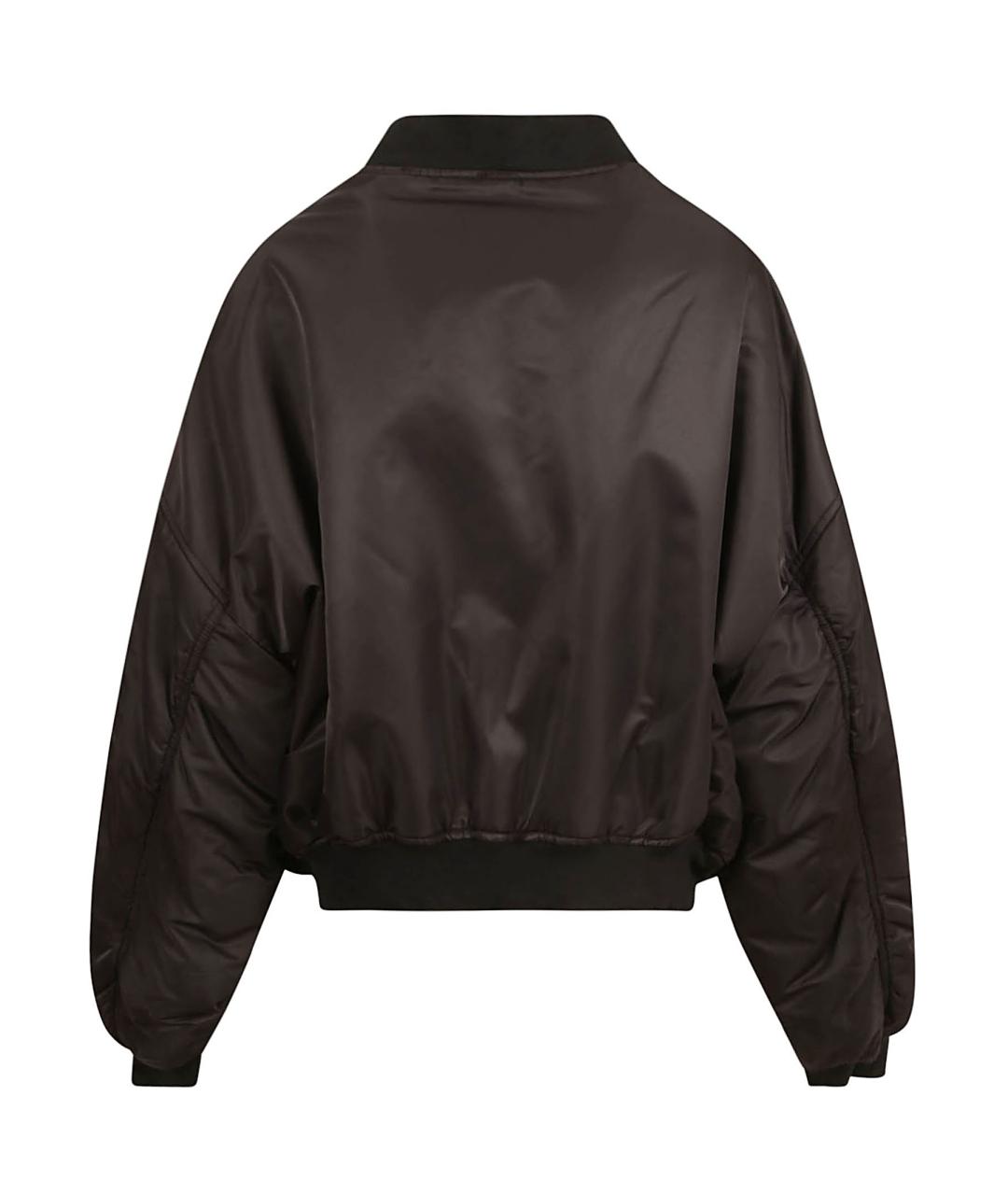 BALENCIAGA Черная полиамидовая куртка, фото 3