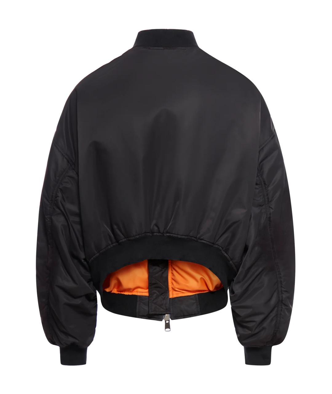 BALENCIAGA Черная полиамидовая куртка, фото 5