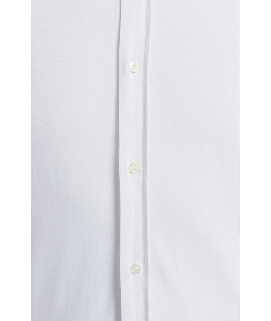 BRUNELLO CUCINELLI Белая хлопковая классическая рубашка, фото 3
