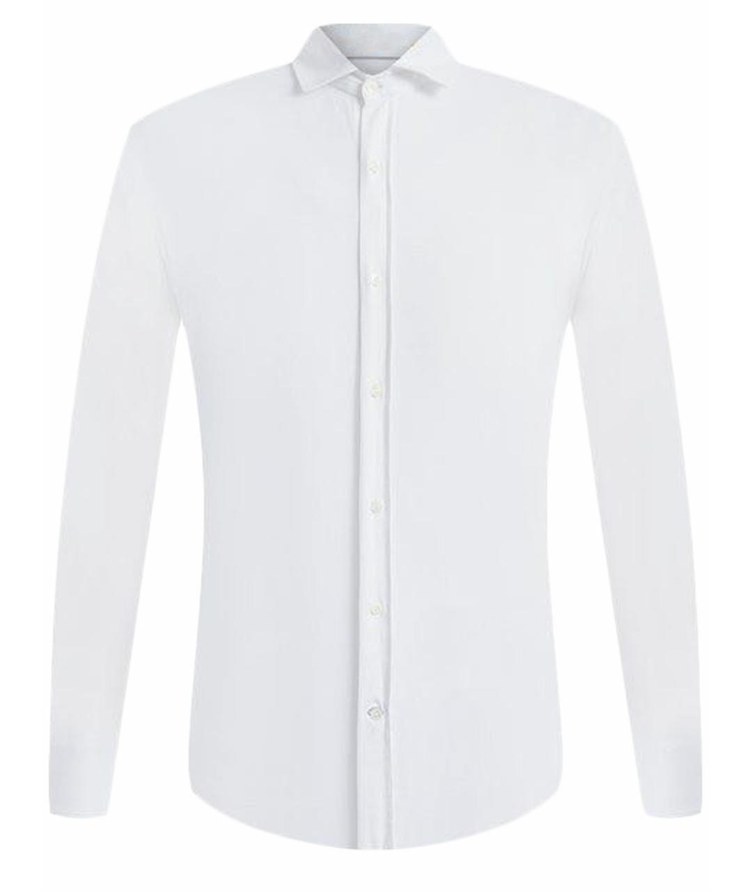 BRUNELLO CUCINELLI Белая хлопковая классическая рубашка, фото 1