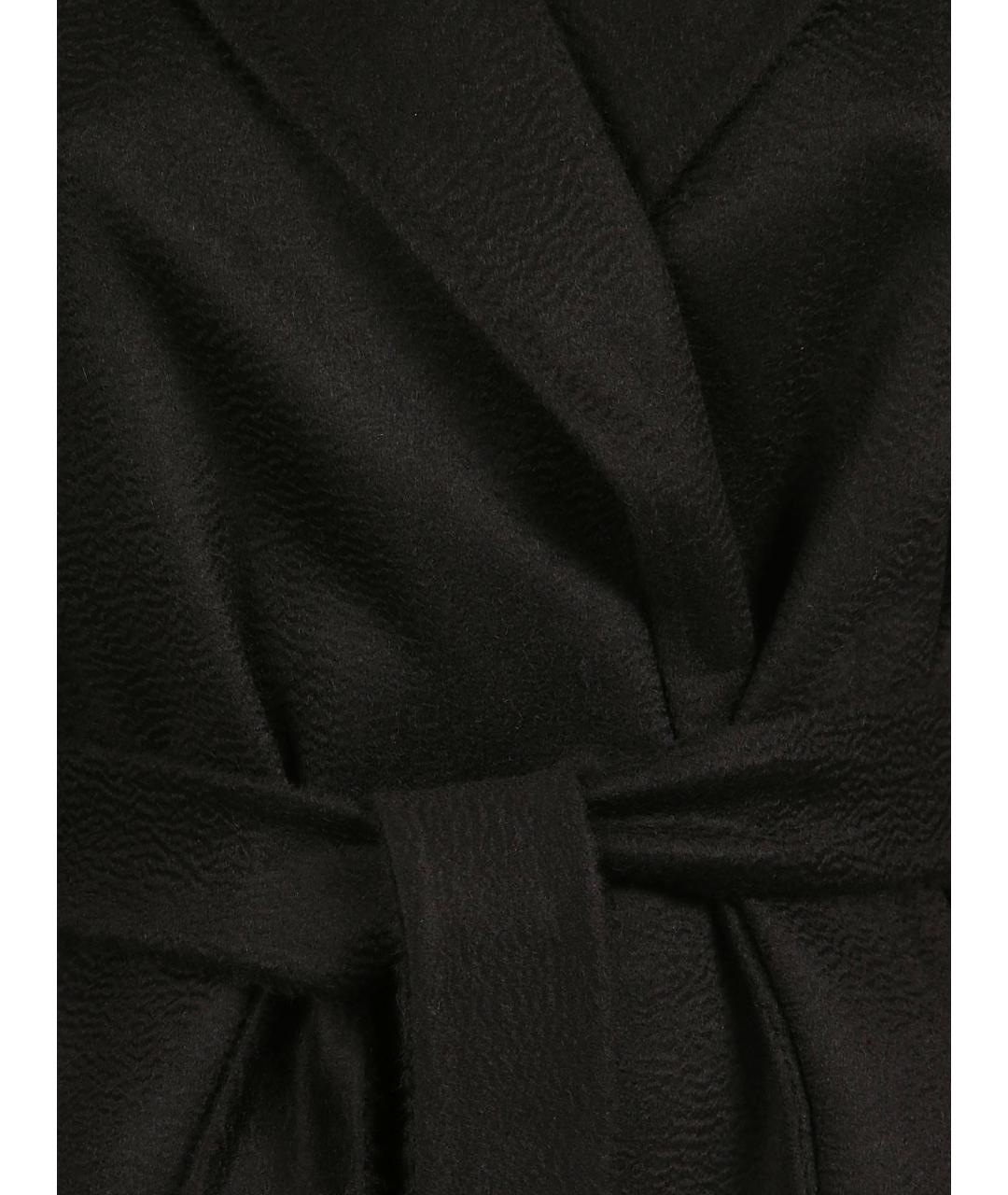 MAX MARA Черное кашемировое пальто, фото 2