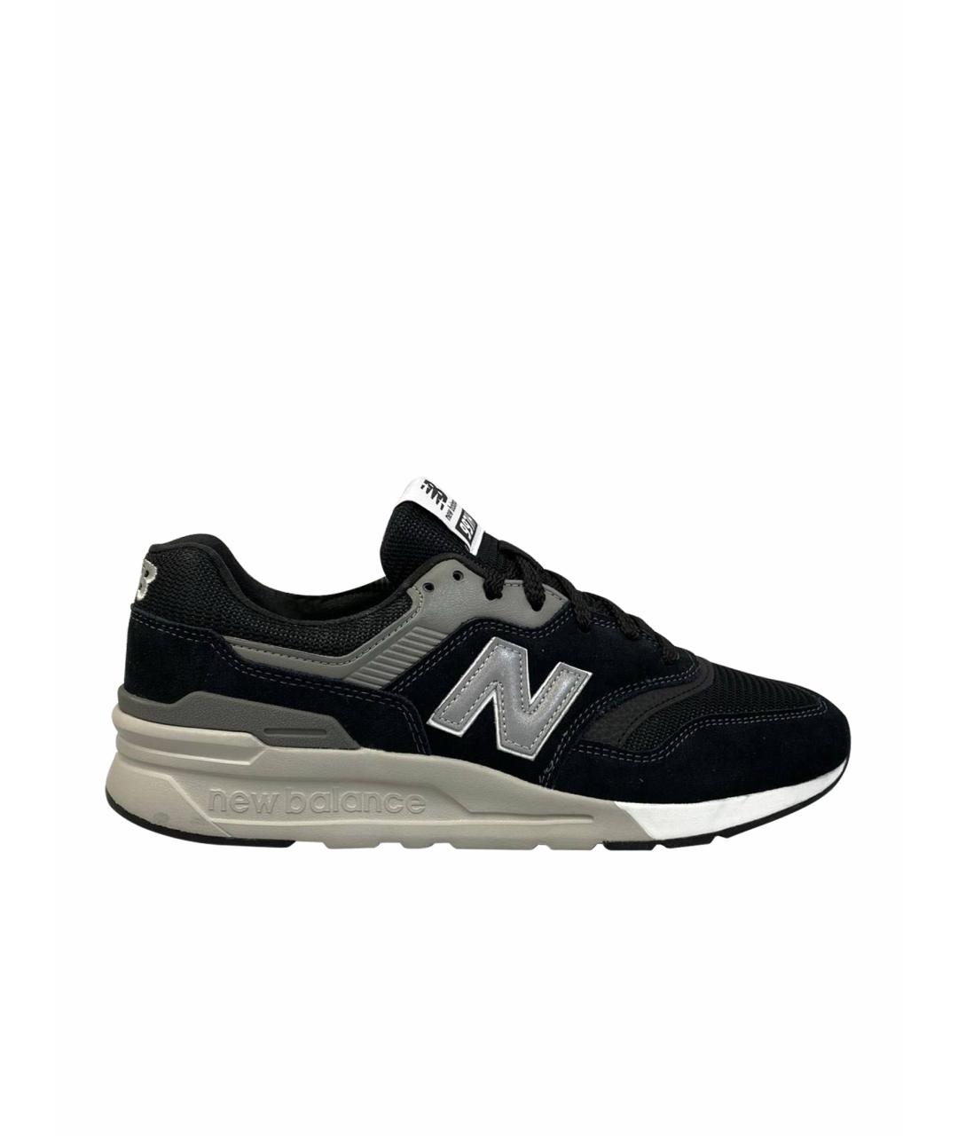 NEW BALANCE Черные низкие кроссовки / кеды, фото 1