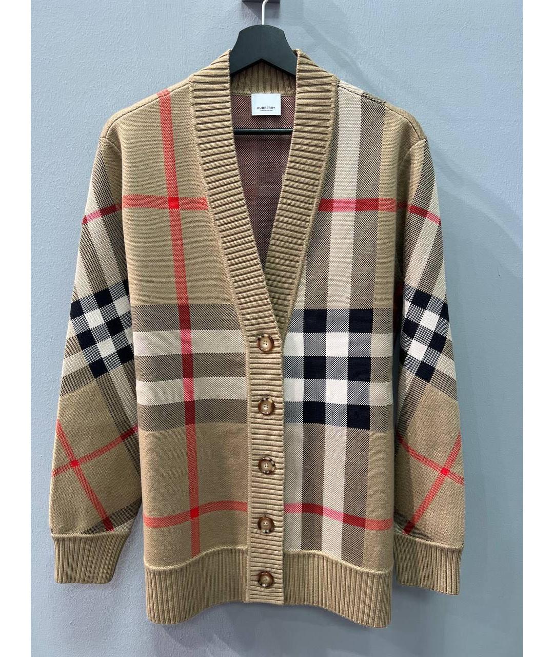 BURBERRY Шерстяной кардиган, фото 5
