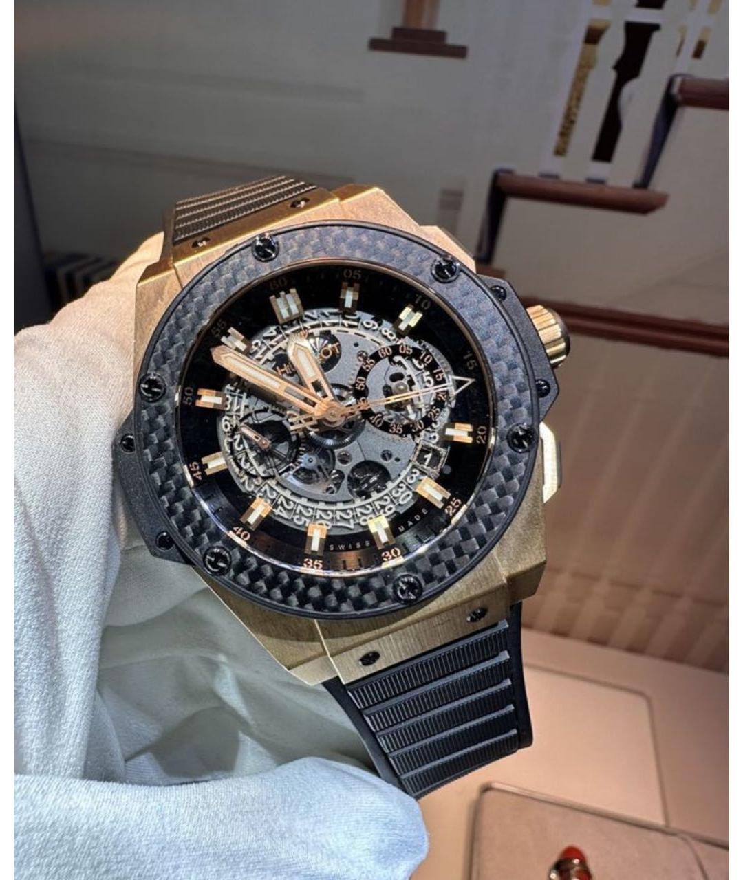 HUBLOT Черные часы, фото 3