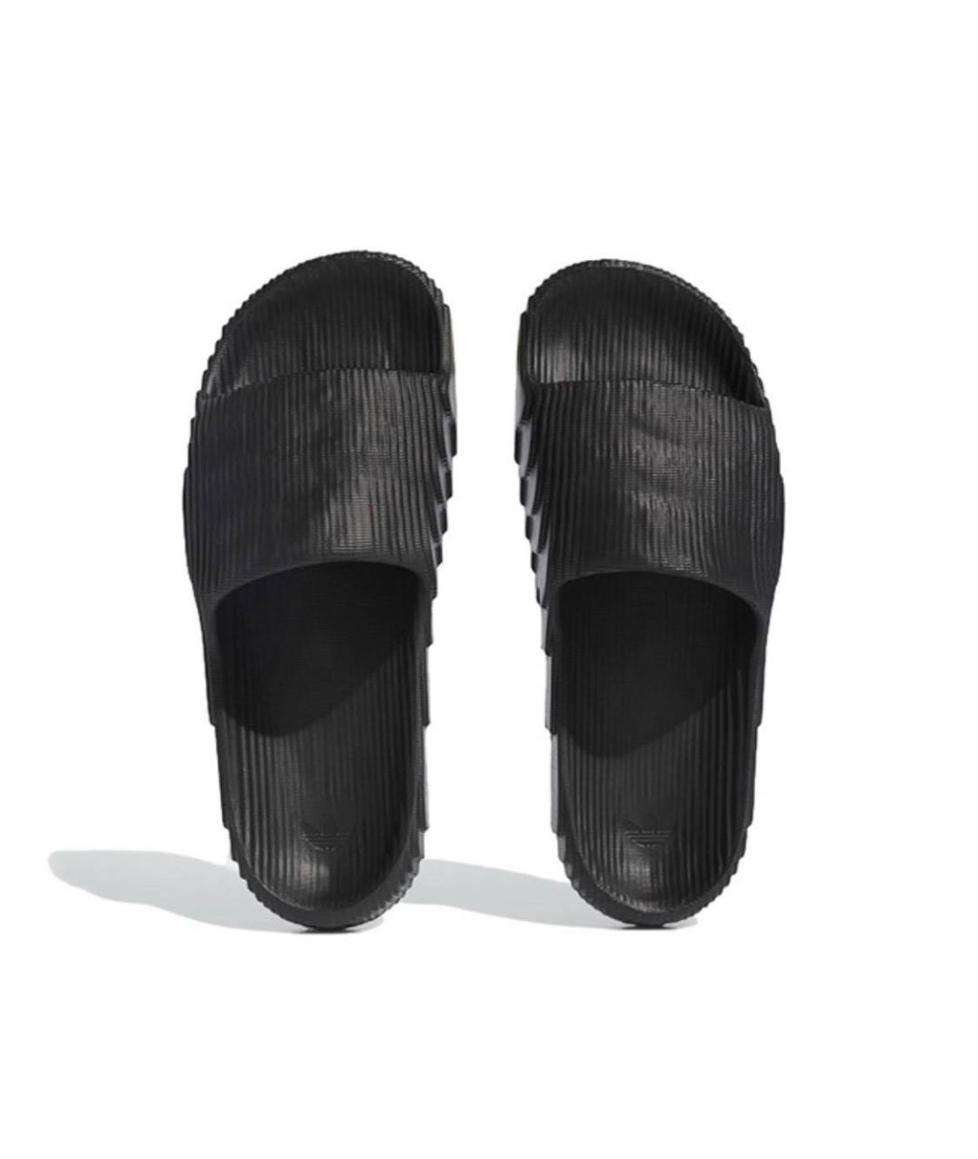 Adidas adilette black slides best sale