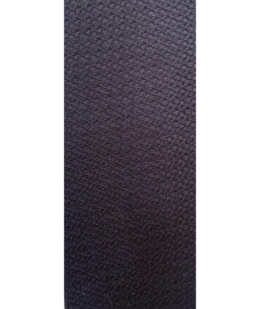 CHRISTIAN DIOR PRE-OWNED Бордовый шелковый галстук, фото 4
