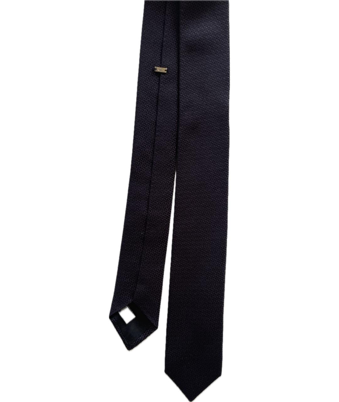 CHRISTIAN DIOR PRE-OWNED Бордовый шелковый галстук, фото 2