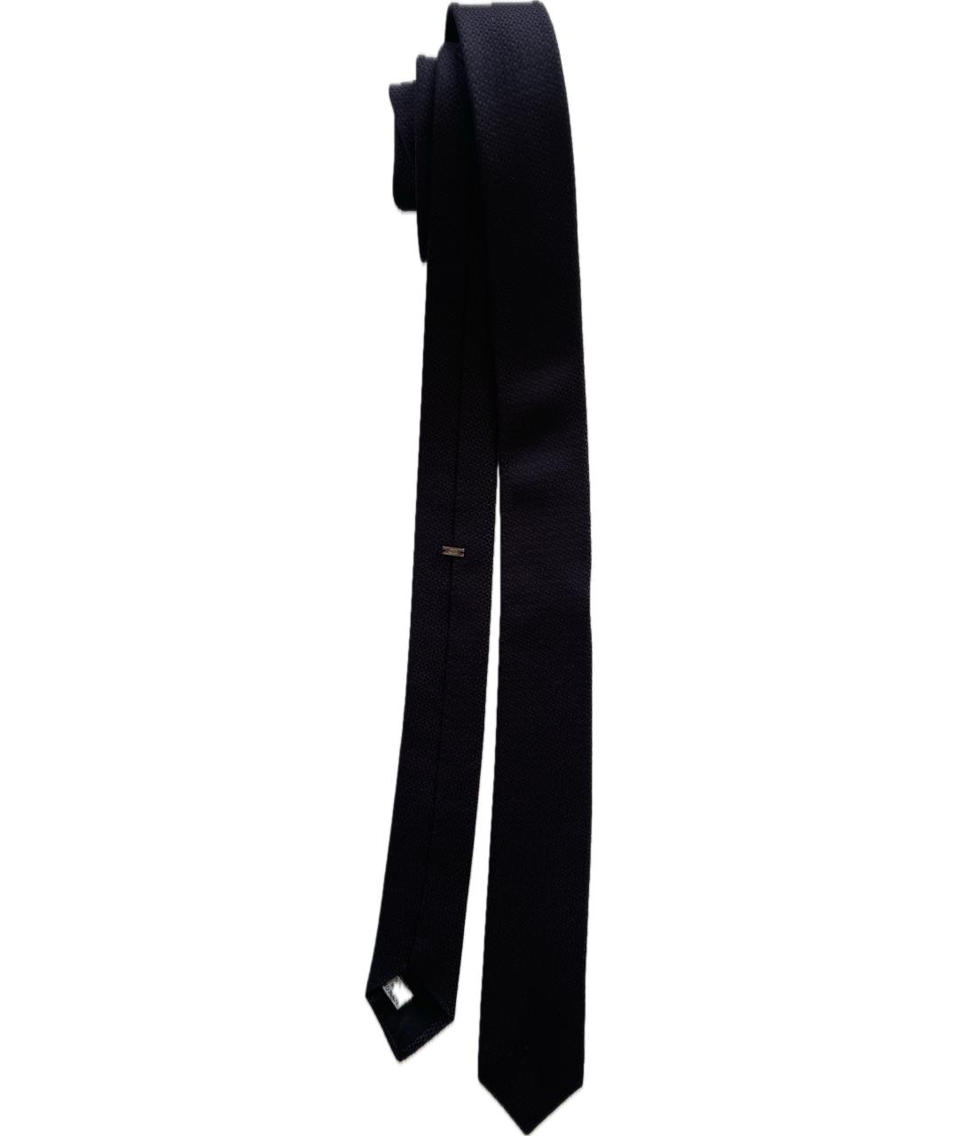 CHRISTIAN DIOR PRE-OWNED Бордовый шелковый галстук, фото 1