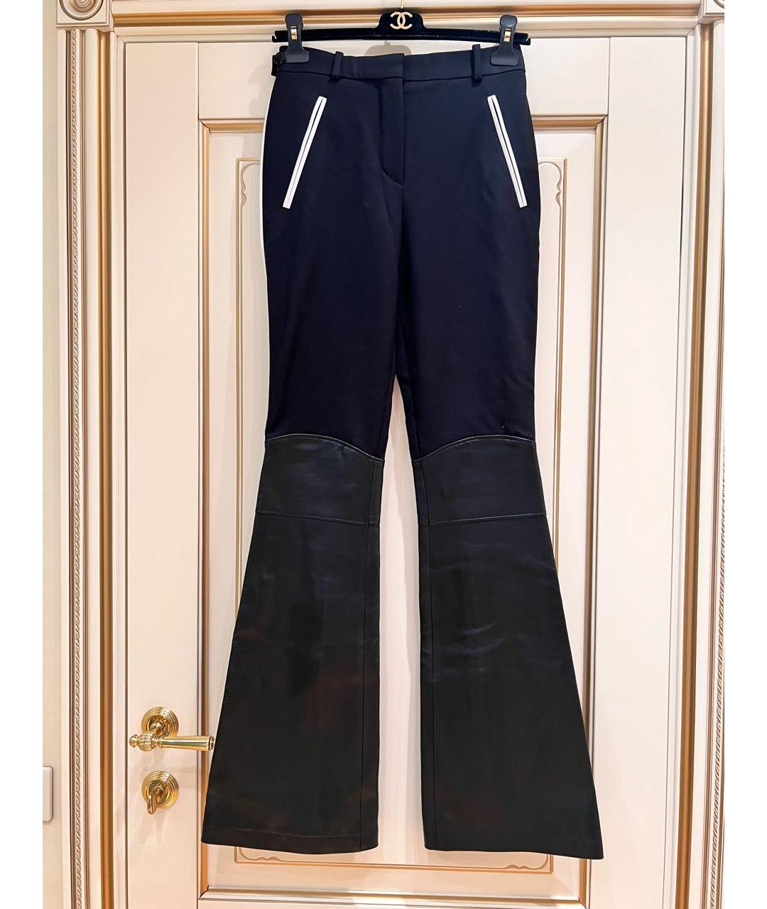 LOUIS VUITTON PRE-OWNED Черные брюки узкие, фото 8