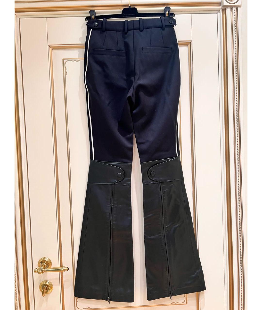 LOUIS VUITTON PRE-OWNED Черные брюки узкие, фото 2