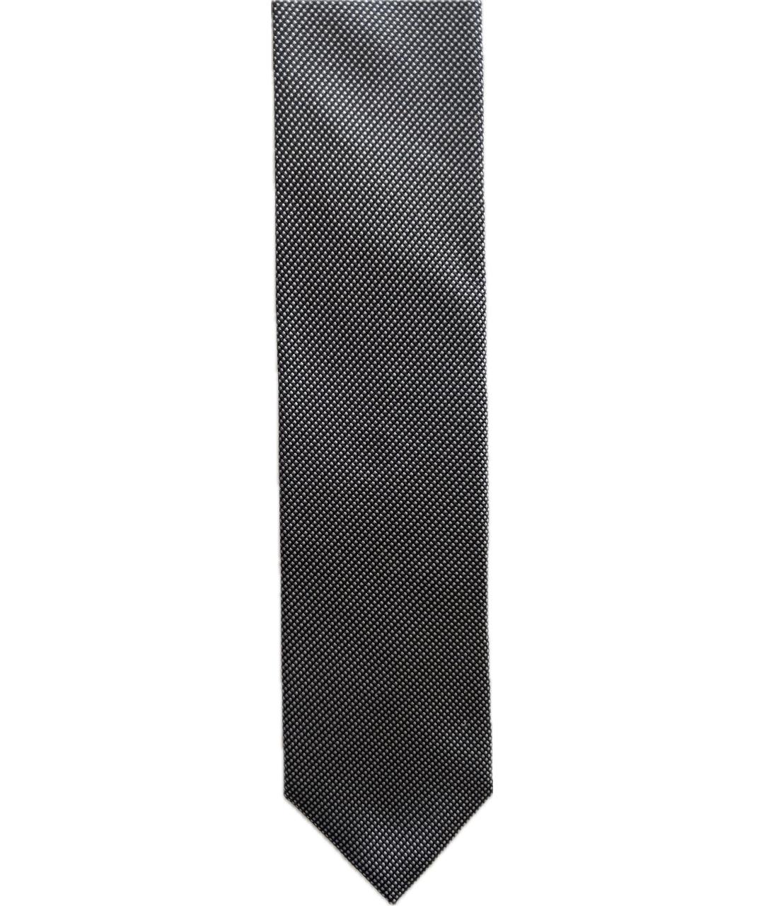 CHRISTIAN DIOR PRE-OWNED Серый шелковый галстук, фото 4