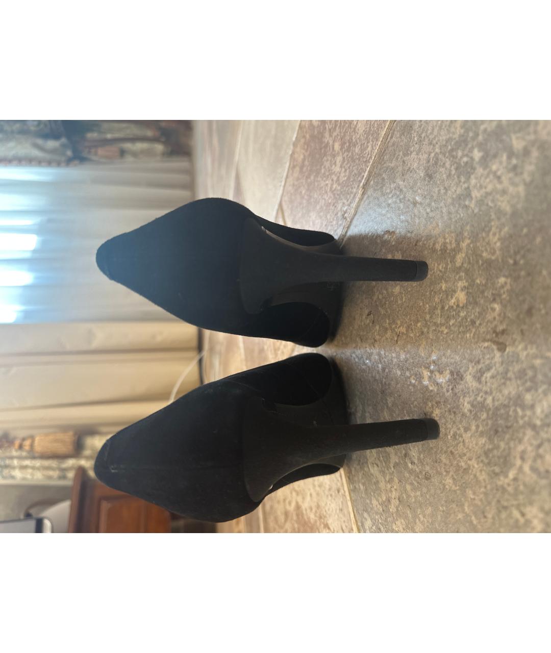 DKNY Черные замшевые туфли, фото 4