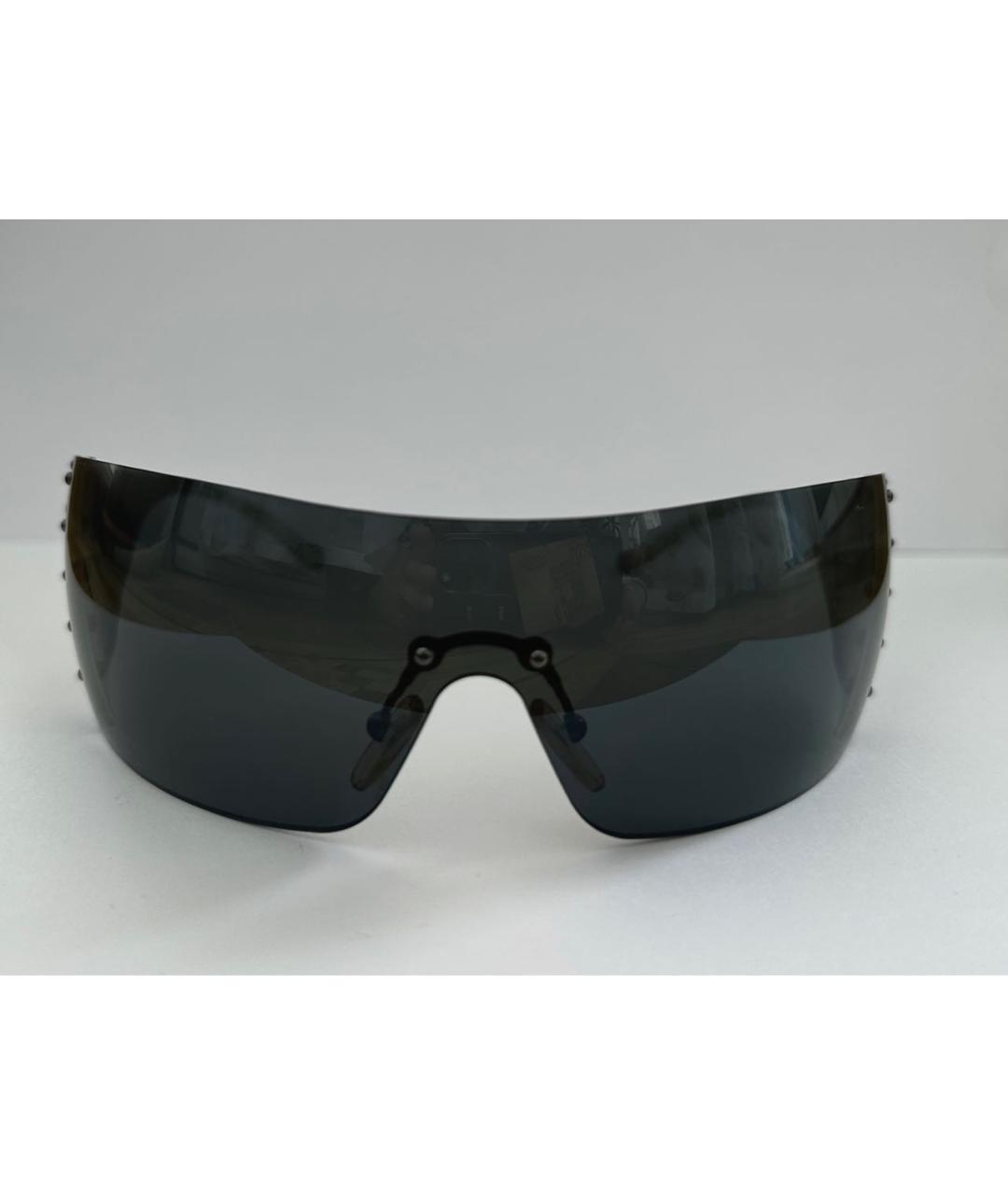 CHRISTIAN DIOR PRE-OWNED Серебряные пластиковые солнцезащитные очки, фото 8
