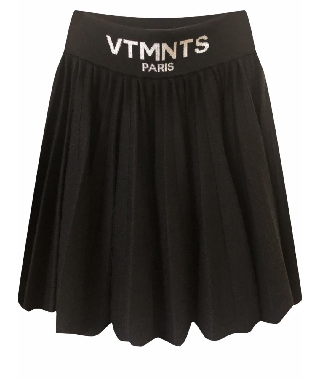 VTMNTS Черная юбка мини, фото 1